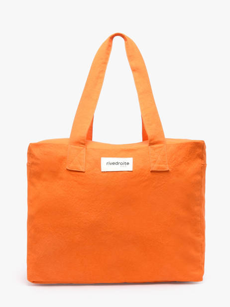 Shoulder Bag Célestins Recycled Coton Rivedroite Orange timeless CELESTIM