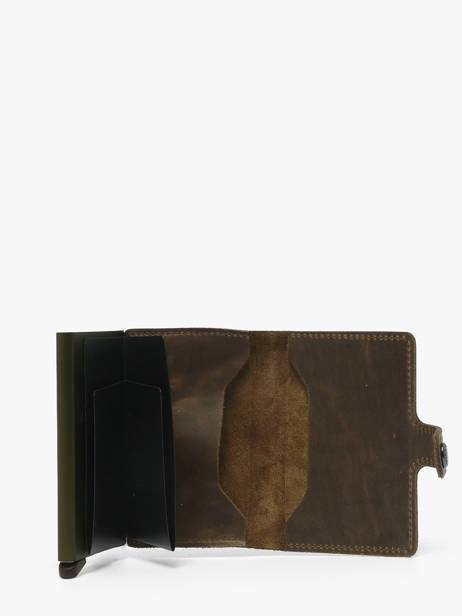 Vintage Leather Card Holder Secrid Brown vintage MV other view 1