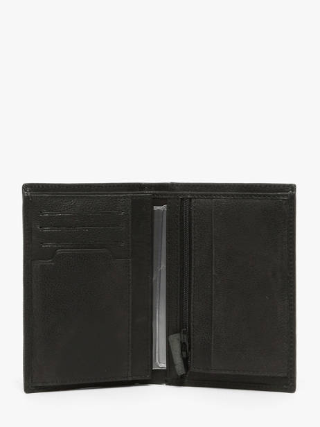 Wallet Leather Serge blanco Black brooklyn BRO21019 other view 1
