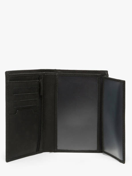 Wallet Leather Serge blanco Black brooklyn BRO21021 other view 2