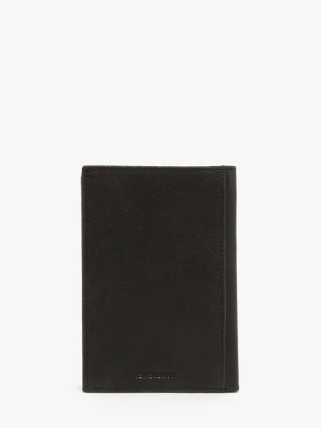 Wallet Leather Serge blanco Black brooklyn BRO21021 other view 3