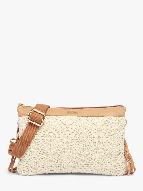 Sac Bandoulière Antibes Coton Les tropeziennes Beige antibes TZ04