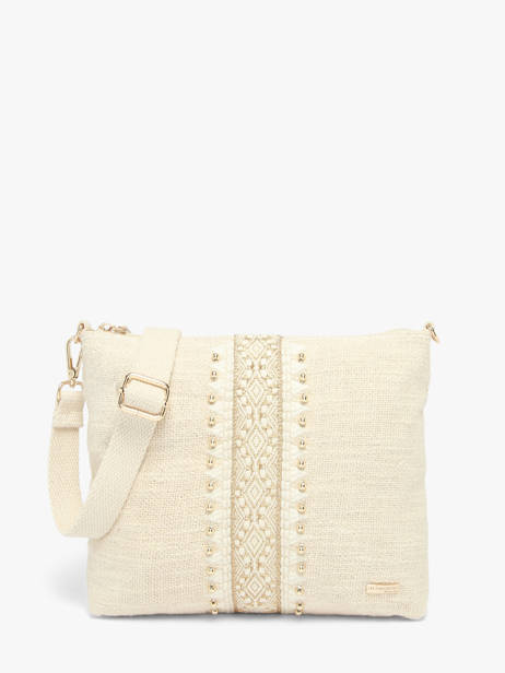Sac Bandoulière Bandol Coton Les tropeziennes Beige bandol TZ02