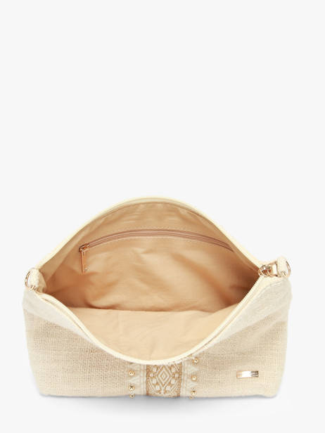 Sac Bandoulière Bandol Coton Les tropeziennes Beige bandol TZ02 vue secondaire 2