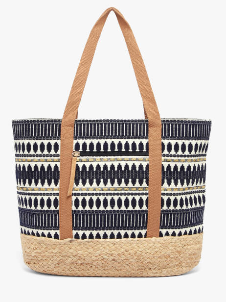 Sac Porté épaule En-vau Coton Les tropeziennes Bleu en-vau TZ02 vue secondaire 3