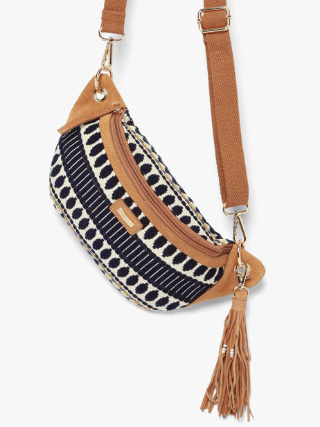 Sac Banane Les tropeziennes Bleu en-vau TZ04 vue secondaire 1