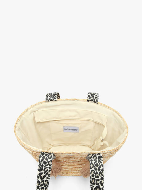 Sac Porté épaule Ile Du Levant Paille Les tropeziennes Beige ile du levant TZ02 vue secondaire 2
