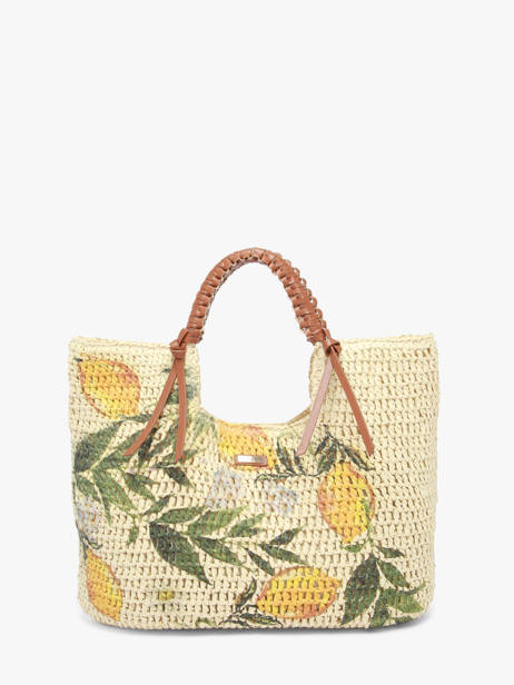 Sac Porté Main Navagio Papier Les tropeziennes Beige navagio TZ02