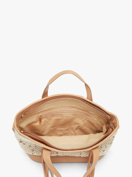 Sac Porté Main Antibes Coton Les tropeziennes Beige antibes TZ01 vue secondaire 2