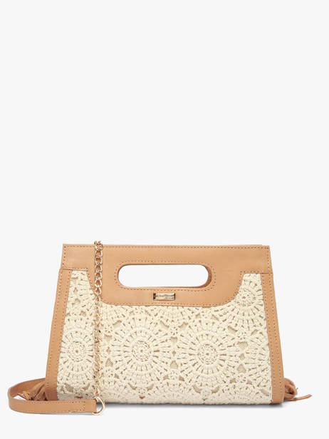 Sac Bandoulière Antibes Coton Les tropeziennes Beige antibes TZ02