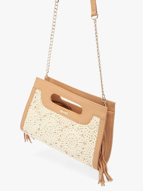 Sac Bandoulière Antibes Coton Les tropeziennes Beige antibes TZ02 vue secondaire 1