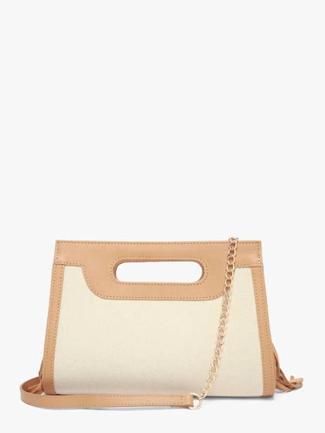 Sac Bandoulière Antibes Coton Les tropeziennes Beige antibes TZ02 vue secondaire 3