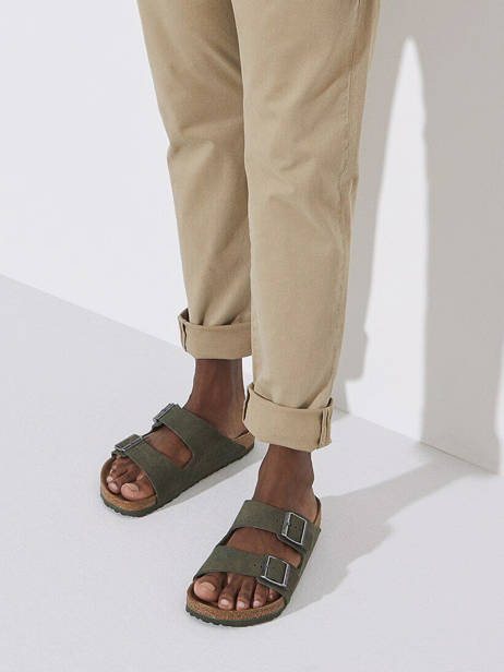 Mules Birkenstock Vert men 1024550 vue secondaire 1