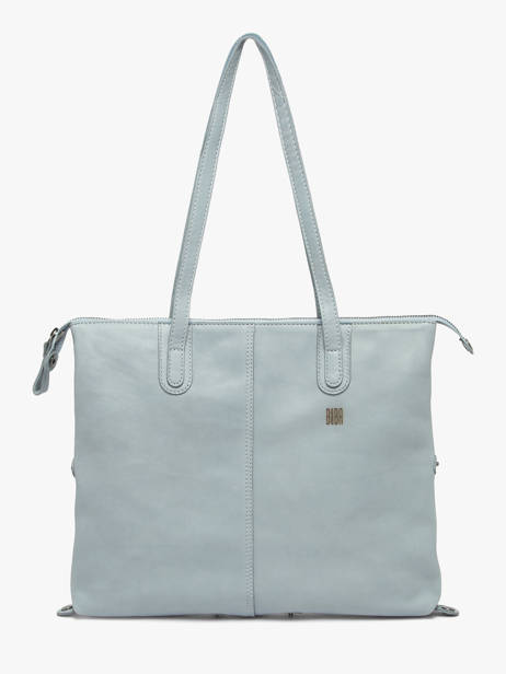 Sac Porté épaule Heritage Cuir Biba Bleu heritage HOP1L vue secondaire 1