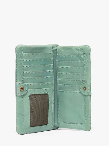 Portefeuille Cuir Biba Bleu heritage BT34 vue secondaire 1
