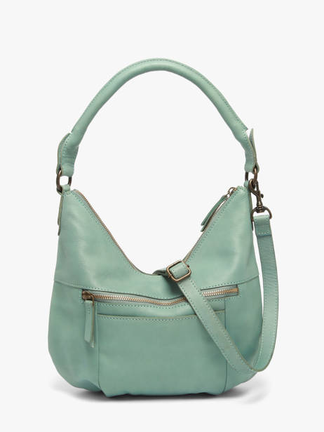 Sac Porté épaule Heritage Cuir Biba Bleu heritage BT29 vue secondaire 3
