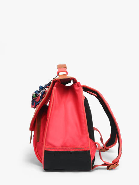 1 Compartment Satchel Tann's Pink les fantaisies f 35114 other view 1