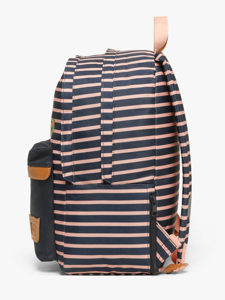 2-compartment Backpack Tann's Blue armor lux 63175 other view 1