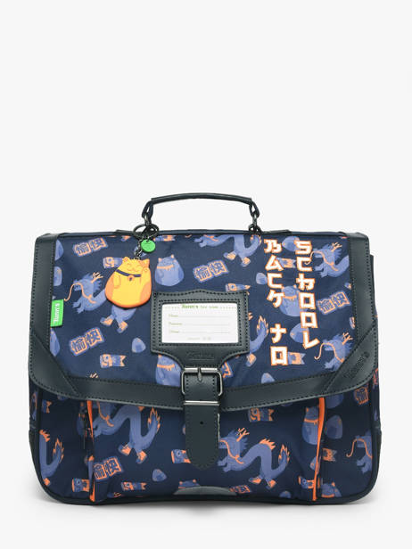 1 Compartment Satchel Tann's Blue les fantaisies g 35155