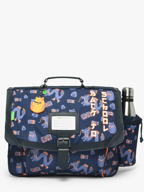 2-compartment Satchel Tann's Blue les fantaisies g 38155