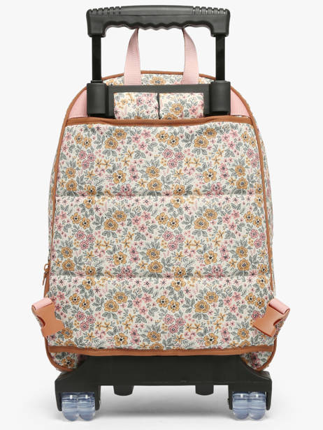 2-compartment Wheeled Schoolbag Tann's Multicolor les fantaisies f 26732611 other view 4