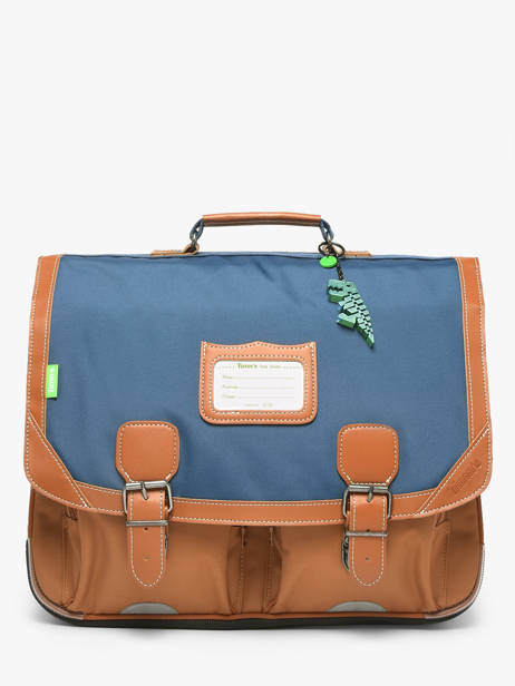 2-compartment Satchel Tann's Blue les fantaisies g 41128