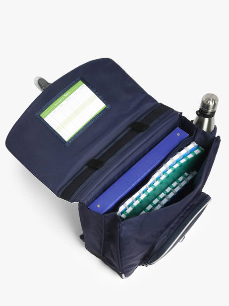 2-compartment Satchel Tann's Blue les fantaisies f 38268 other view 2