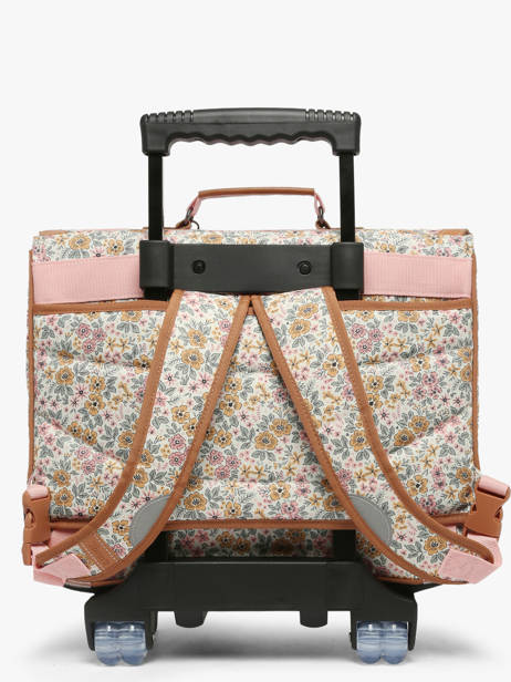 2-compartment Wheeled Satchel Tann's Multicolor les fantaisies f 26432611 other view 3