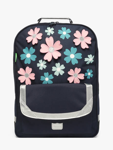 2-compartment Backpack Tann's Blue les fantaisies f 74268
