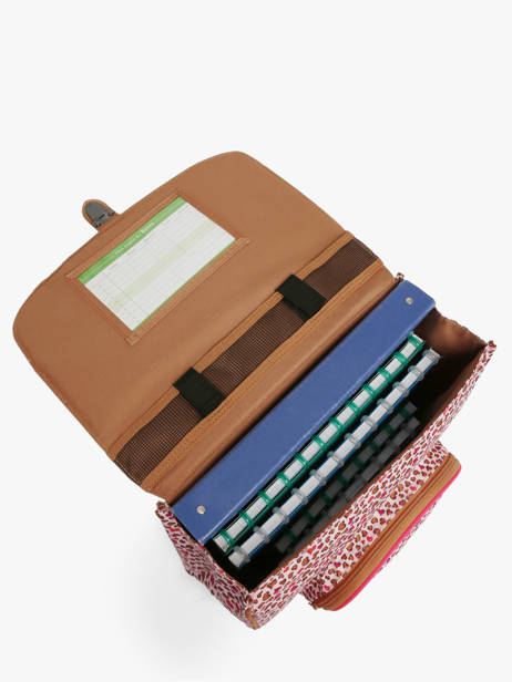 1 Compartment Satchel Tann's Multicolor les fantaisies f 35229 other view 2
