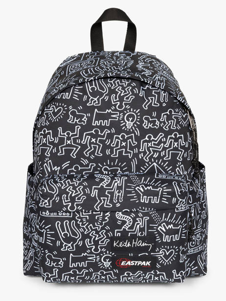 Day Pak'r Keith Haring 1 Compartment Backpack Eastpak Black pbg authentic PBG5BG4K