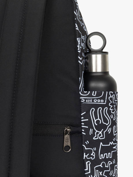 Day Pak'r Keith Haring 1 Compartment Backpack Eastpak Black pbg authentic PBG5BG4K other view 2