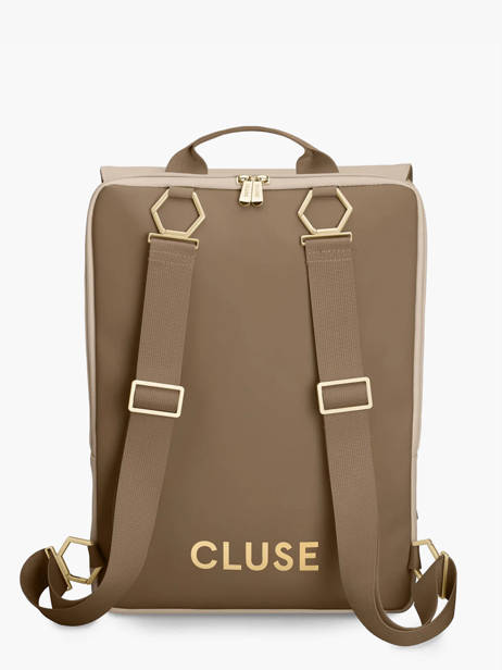 Backpack Nuitée Cluse Beige backpack CX035 other view 4
