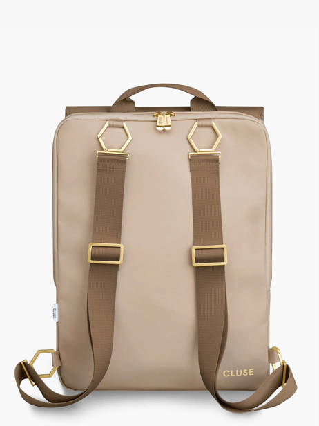 Backpack Nuitée Cluse Beige backpack CX035 other view 5