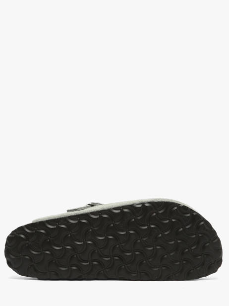 Mules Boston En Cuir Birkenstock Gris women 1031657 vue secondaire 5