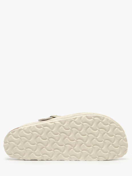 Mules Boston En Cuir Birkenstock Blanc women 1031662 vue secondaire 5