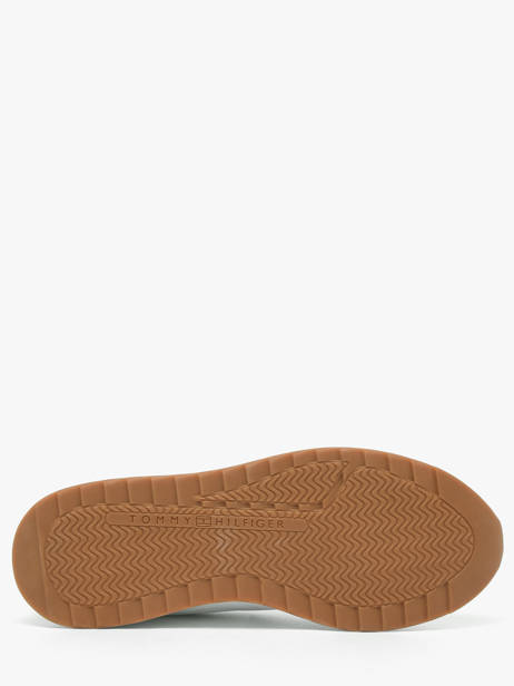 Sneakers En Cuir Tommy hilfiger Blanc women 94100F6 vue secondaire 4