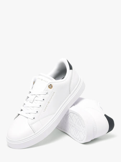 Sneakers En Cuir Tommy hilfiger Blanc women 91050K6 vue secondaire 2