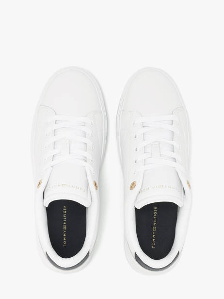 Sneakers En Cuir Tommy hilfiger Blanc women 91050K6 vue secondaire 3