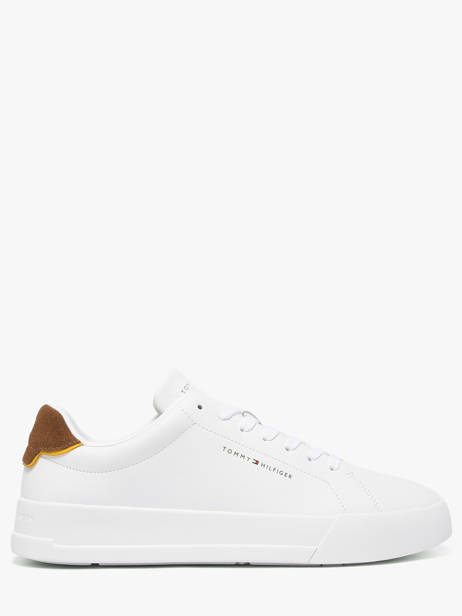 Sneakers In Leather Tommy hilfiger White men 536702R