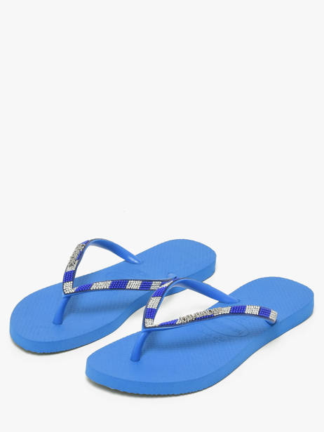 Flip Flops Havaianas Blue women 4150168F other view 2