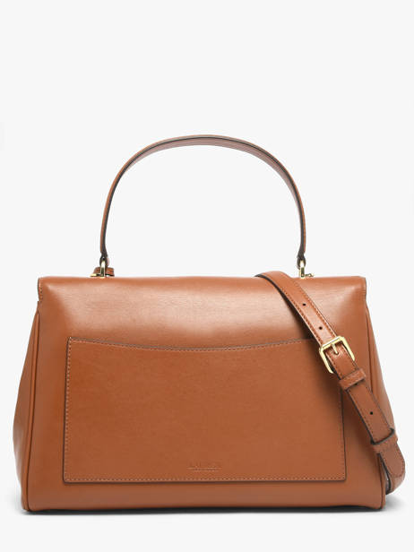 Satchel Farrah Leather Lauren ralph lauren Brown farrah 31P11738 other view 3