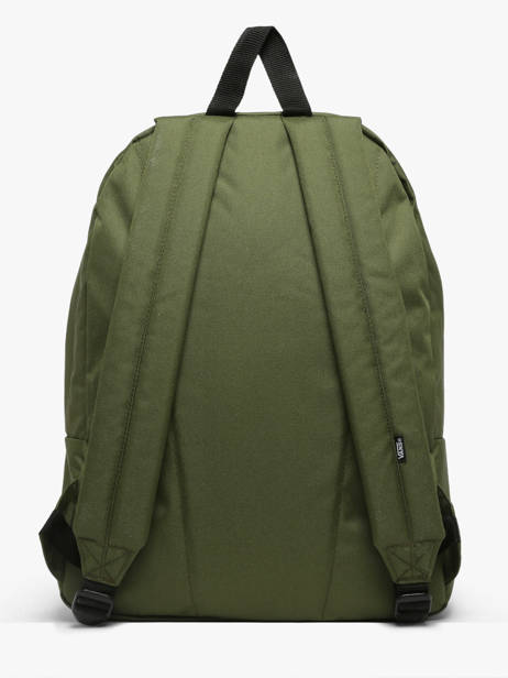 1 Compartment Backpack Vans Green backpack VN00103A other view 3