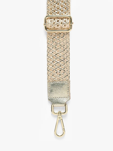 Shoulder Strap Miniprix Gold straw 38E26 other view 1