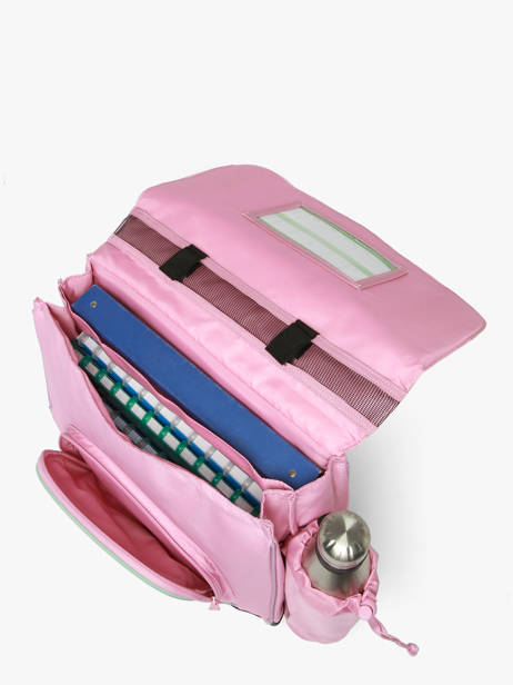 Cartable 2 Compartiments Tann's Violet les fantaisies f 38195 vue secondaire 3