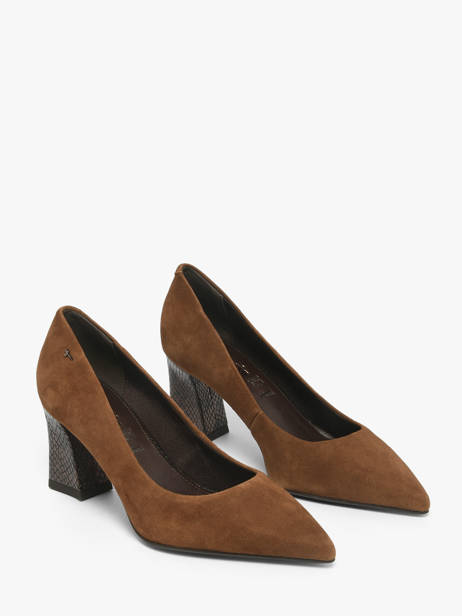 Pumps In Leather In Leather Tamaris Brown women 43 other view 1