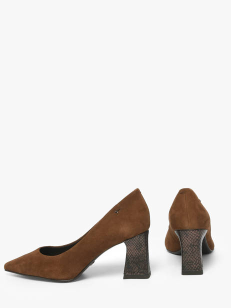 Pumps In Leather In Leather Tamaris Brown women 43 other view 2