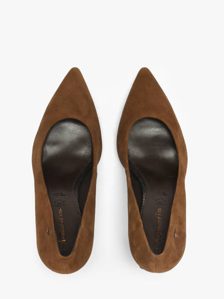 Pumps In Leather In Leather Tamaris Brown women 43 other view 3