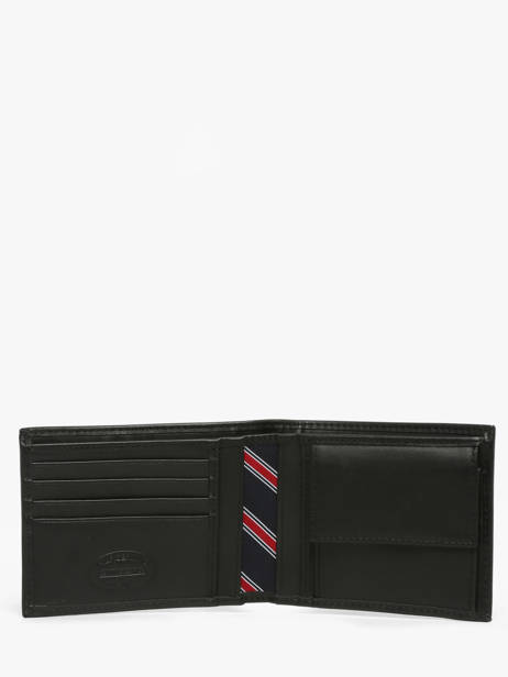 Coin Purse Leather Tommy hilfiger Black eton AM00651 other view 1