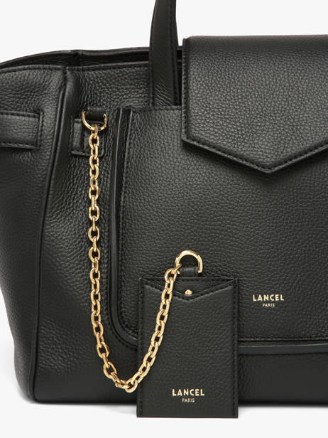 Satchel Thea Leather Lancel Black thea A14222 other view 2